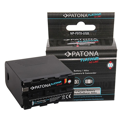 Platinum Bateria NP-F970 / Powerbank - 10500mAh